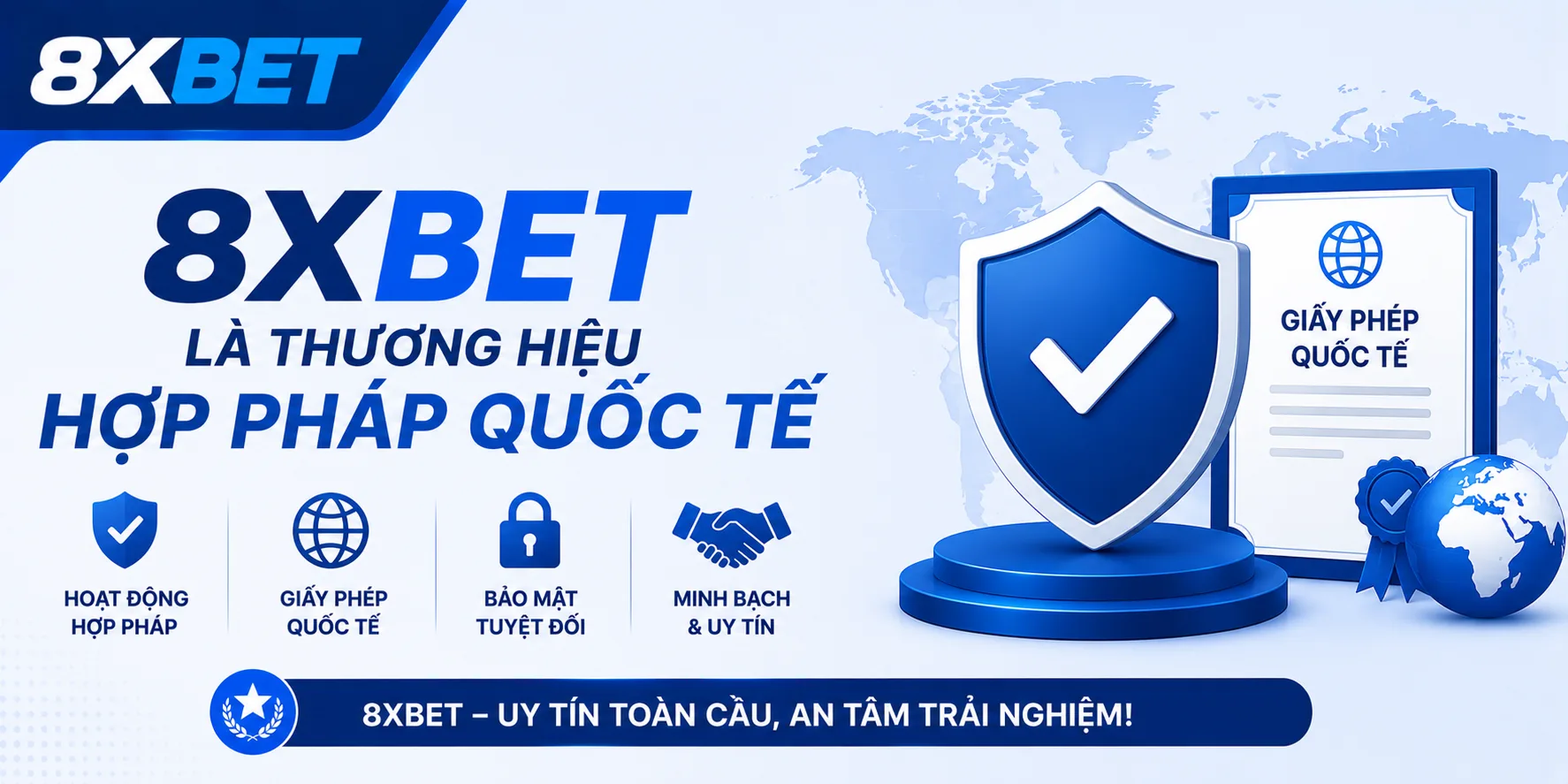 Nhà cái 8xBET có hợp pháp không?