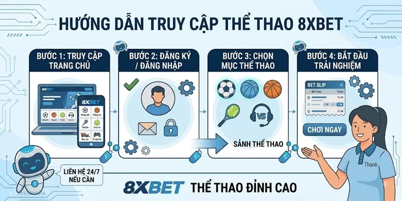Hướng dẫn tham gia thể thao 8xBET