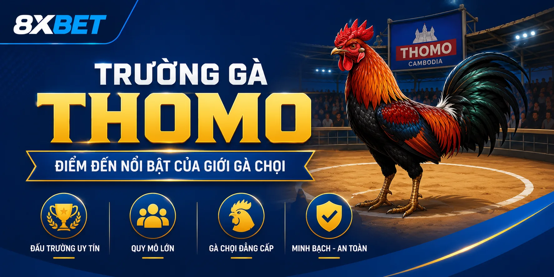 Giới thiệu trường gà Thomo