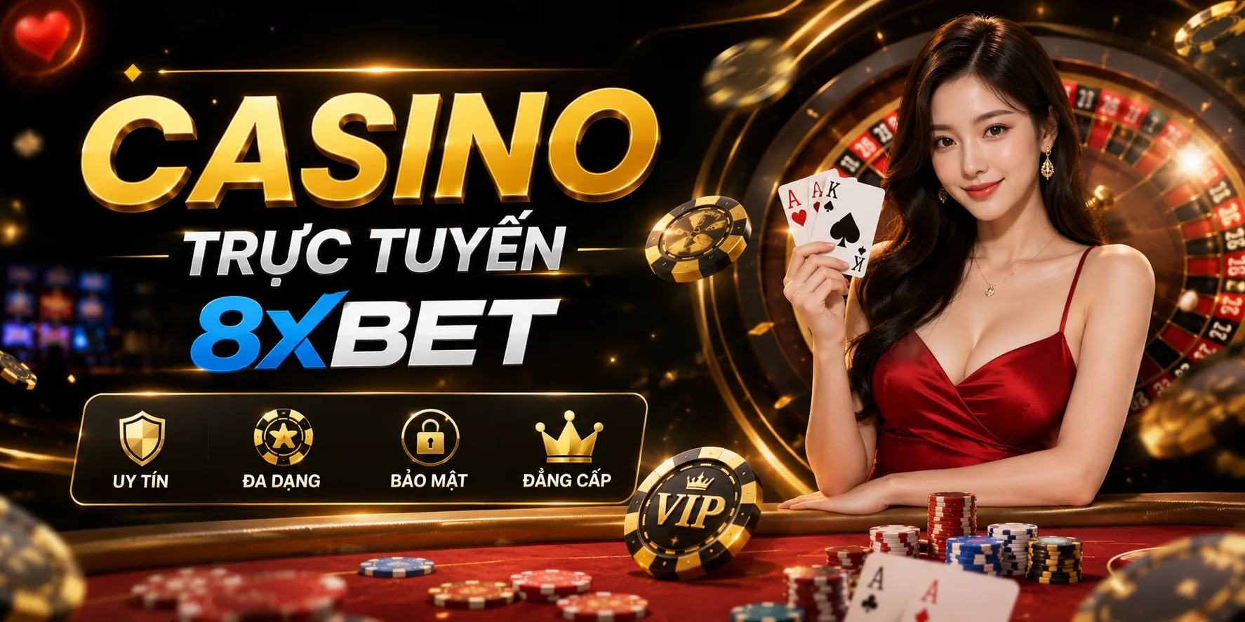 Sảnh casino trực tuyến 8xBET